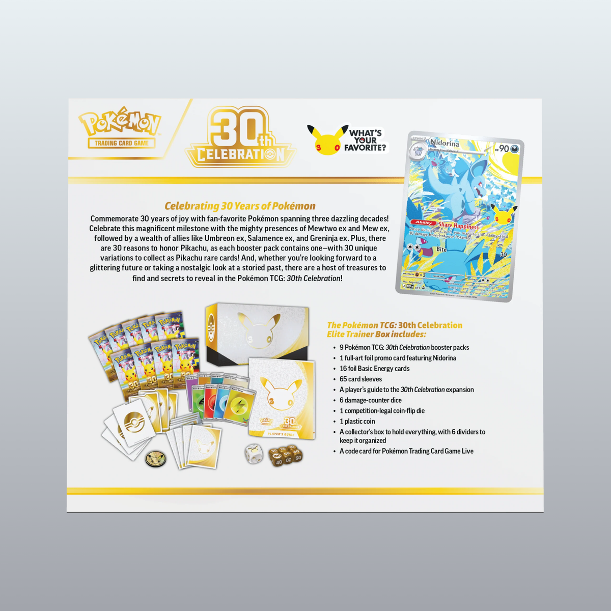 30th Celebration - Elite Trainer Box
