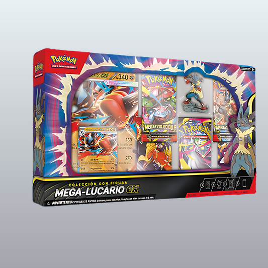 Colección con Figura Mega-Lucario ex