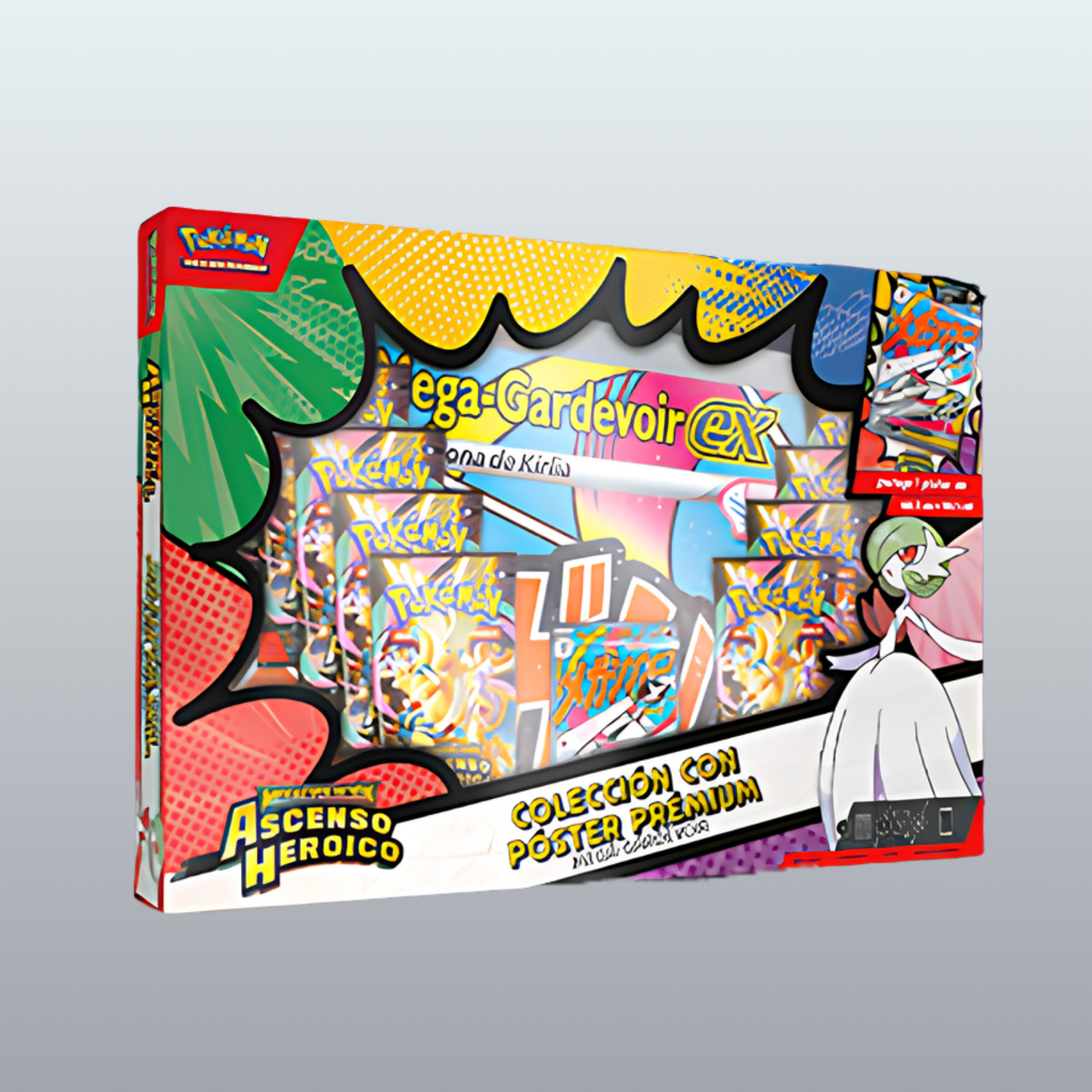 Ascenso Heroico - Colección con póster premium (Mega Gardevoir EX)