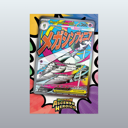 Ascenso Heroico - Colección con póster premium (Mega Gardevoir EX)