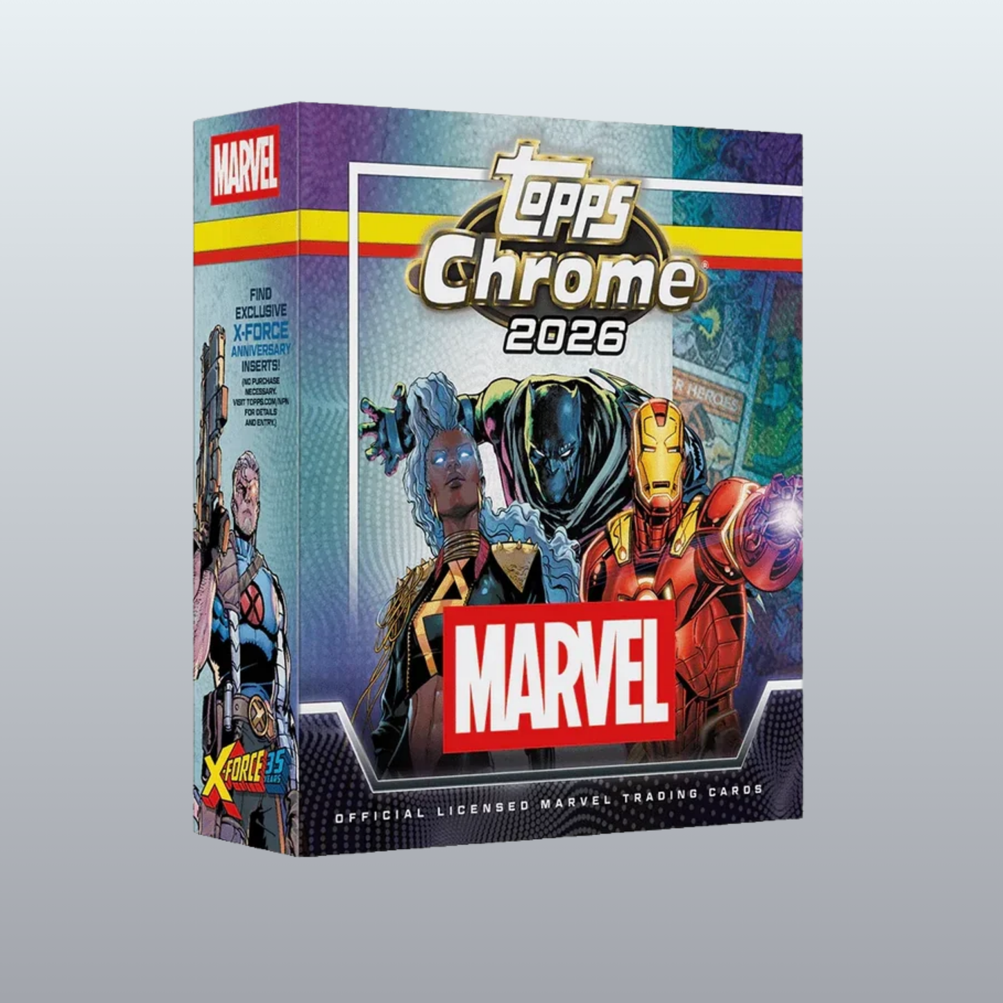 Topps Chrome Marvel Comics 2026 - Mega Box