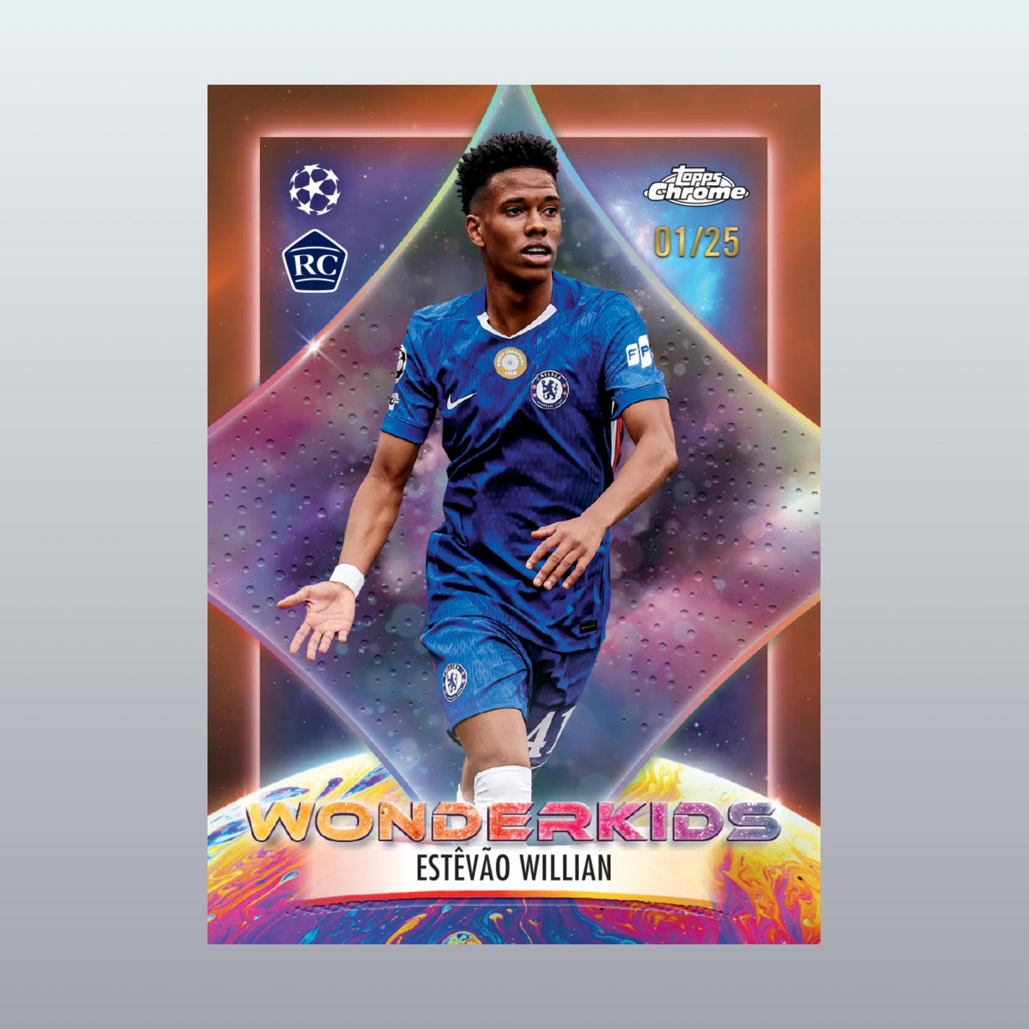 Topps Chrome  UEFA Club Competitions 2025-26 - Hanger Box