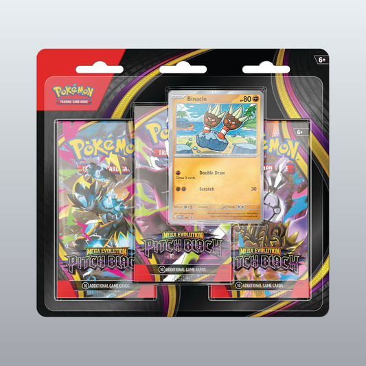 Pitch Black 3 Pack Blister